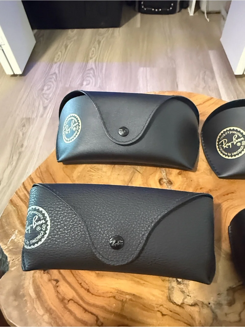 19 Luxury Sunglass Cases/Pouches Omega, Ray Ban, Versace and Tom Ford